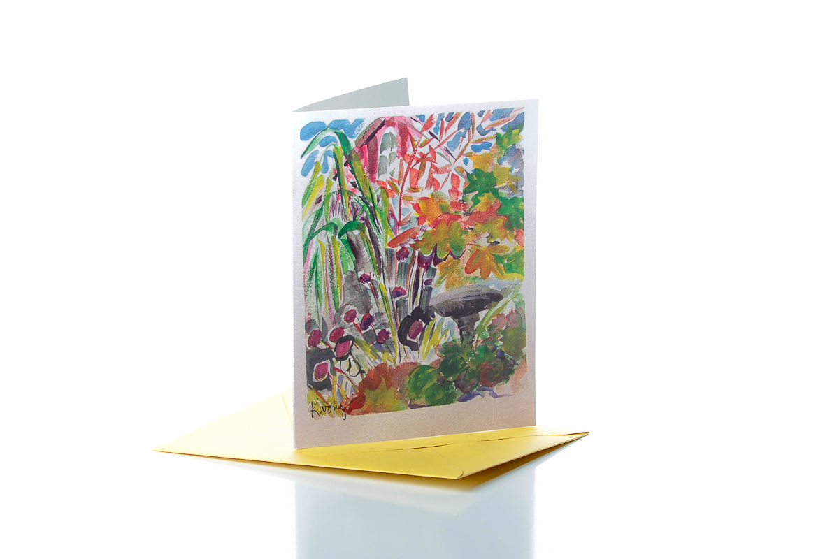 Watercolor all-occasion cards for pastors - Stroll by the Sea