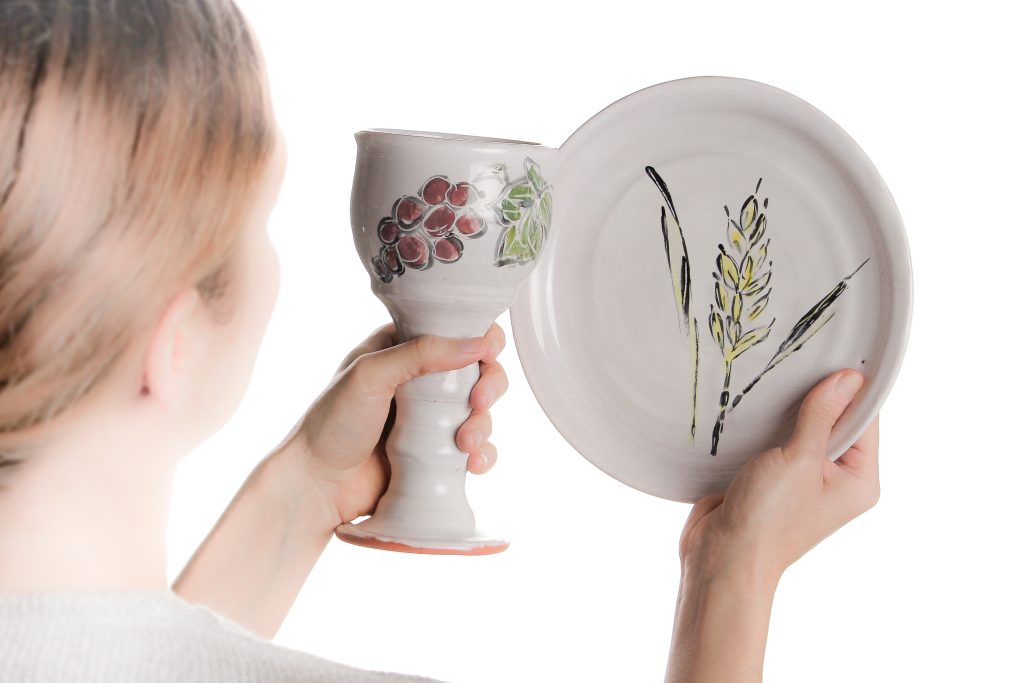 In Genevieve's (my daughter-in-law) hands for scale